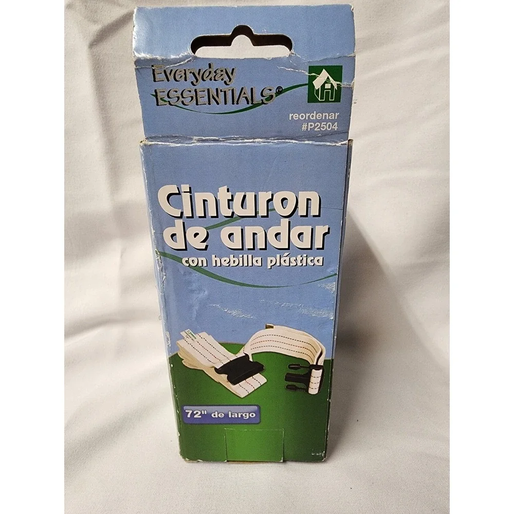 Everyday Essentials Gait Belt with Plastic Buckle 72